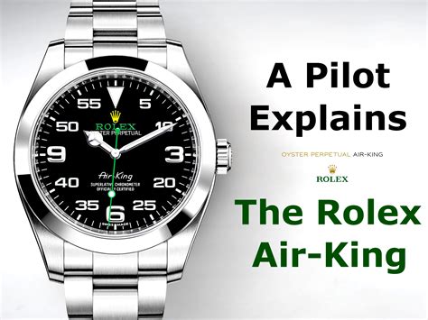 ricambio canotto rolex air king|rolex air king pilot watch.